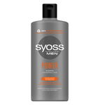 Sampon pentru barbati Syoss Men Power, pentru par normal, formula cu cafeina, 440 ml