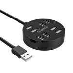 HUB USB Orico H8013-U2-15 USB 2.0 negru