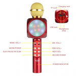 Microfon pentru Karaoke disco LED - Wireless hifi, Start Viral