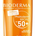 Ulei uscat autobronzant Bioderma Photoderm Bronz SPF 50+ pentru ten sensibil, 200 ml