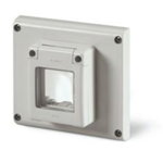 COVER WITH INSERT\nCOVER WITH INSERT B-TICINO MODULES IP55 GREY BTICINO, Scame