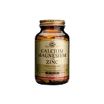 Calciu Magneziu Plus Zinc, 100 tablete, Solgar