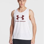 Under Armour Tank top Ua Sportstyle Logo 1329589 Alb Loose Fit