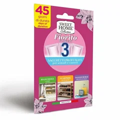 Odorizant dulap haine floral Sweet Home 3 buc
