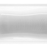 Cadă de baie dreptunghiulară Roca Malibu 170x75x42 cm fontă albă fără mânere A230960000