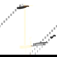 Coloana de dus cu baterie termostatata Hansgrohe Pulsify S 260 2 jeturi bronz periat