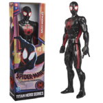 Figurina Spider-Man Across the Spider Verse - Titan Hero Series: Miles Morales, 30 cm