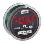 Fir textil Monolith Excellence dark green 125m Jaxon (Diametru fir: 0.14 mm, Culoare fir: verde), Jaxon