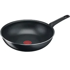 TEFAL Tigaie Wok Simple Cook de 28 cm B5561953, TEFAL TEFAL Tigaie Wok Simple Cook de 28 cm B5561953, TEFAL