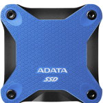 SSD Extern Adata SD600Q, 240GB, USB 3.1 (Albastru), A-DATA