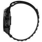 Curea material textil Tech-Protect Nylon Pro compatibila cu Garmin Fenix 3/5X/3HR/5X Plus/6X/6X Pro/7X Black, TECH-PROTECT