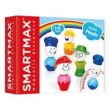 Joc magnetic Smart Max My First People Primii mei Oameni 12 piese, Smart Games