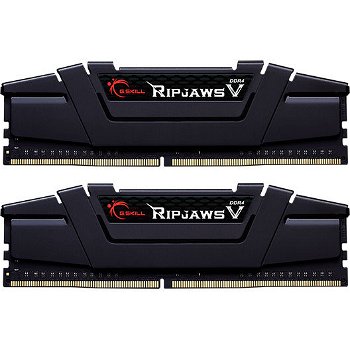 Ripjaws V Black 16GB DDR4 3600MHz CL18 Dual Channel Kit, G.Skill