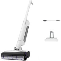 Aspirator vertical cu spalare Rowenta X-Clean 10 GZ7035WO, 200 W, pana la 60 min autonomie, aspirare umeda si uscata, functie autocuratare si autouscare, alb