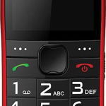 Telefon mobil Maxcom MOB20 roșu și negru, Maxcom