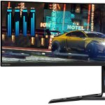 Monitor Gaming Lenovo Legion R45w-30, 44.5", DQHD, 165Hz , VA panel, G with Realtek smart chip, HDMI 2.1, DP 1.4, FreeSync Premium Pro, HDR4000,Boxe, Tilt/Swiwel/Lift