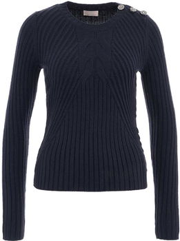 Liu Jo Cable knit sweater Blue, Liu Jo