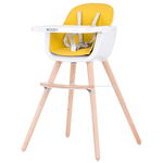 Scaun de masa Chipolino Woody Yellow sthwd0203ye