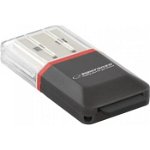 Card reader MicroSD| EA134K| negru | USB 2.0|(MicroSD Pen Drive), ESPERANZA