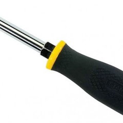 Surubelnita 6-in-1 Stanley cu varfuri multiple 0-68-012, solutie completa pentru o gama larga de aplicatii profesionale de insurubare, maner cu textura de diamant din cauciuc, antiderapant, ofera o prindere ferma pentru cuplu mare fara efort