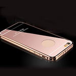 Husa Apple iPhone 5/5S/SE, tip oglinda Rose-Gold, MyStyle