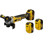 Polizor unghiular, Dewalt, Li-Ion, 18V, 125mm, acumulator 5.0 Ah, DeWALT