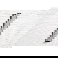 Uscator rufe cu montare pe perete + husa de protectie, Brabantia, WallFix, 24 m capacitate de uscare, cu fixare pe perete, otel, gri metalizat, Brabantia