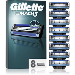 Set rezerve aparat de ras Mach3, 8 bucati, Gillette, Gillette