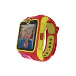 Smartwatch MyKi Junior, Procesor Dual-Core 1.2GHz, Display TFT LCD 1.4", Wi-Fi, Bluetooth, 3G, Camera, dedicat pentru copii (Rosu/Galben)