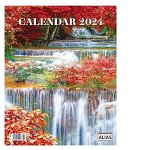 Calendar de perete - Peisaje (6+1 file) 2024, 