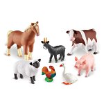 Joc de rol - Animalute de la ferma, Learning Resources, 1-2 ani +, Learning Resources
