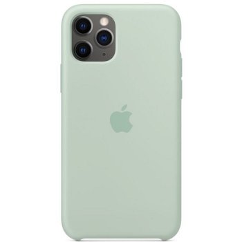 Husa de protectie Apple pentru iPhone 11 Pro, Silicon, Beryl