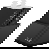 Incarcator dublu GoPro Hero9 / Hero10 / Hero11 + 2 Acumulatori Enduro, GoPro