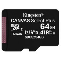 Kingston microSDXC 64GB UHS-1 U1 100R/10W - Stick de memorie, Kingston
