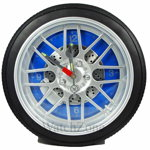 Ceas de perete anvelopa WHEEL CLOCK Blue / Red / Black WZ1539