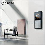 Panou multifunctional Smart Orvibo MixPad Senzor temperatura umiditate Protocol Zigbee Negru