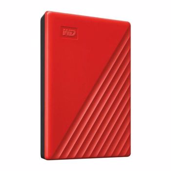Hard Disk extern WD My Passport WDBYVG0020BRD-WESN, 2TB, USB 3.2, rosu