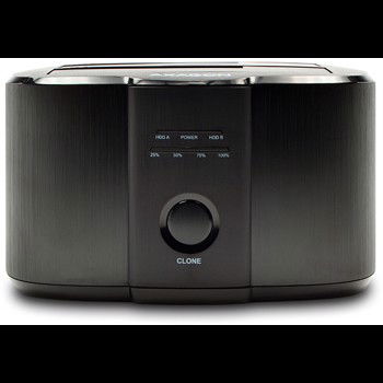 Docking Station Dual Axagon ADSA-ST, USB 3.0, compatibil 2.5/3.5 inch SATA HDD/SSD, Functie de clonare, Negru