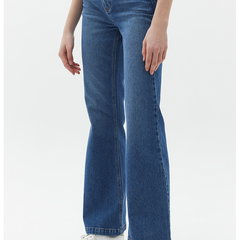 Blugi cu talie medie si croiala bootcut, OXXO