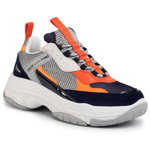Sneakers CALVIN KLEIN JEANS - Marvin S0592 Navy/Light Grey/Orange