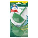 Pachet odorizant pentru toaleta Duck Aqua Color Green, 2 buc - pachet promotional