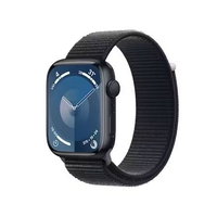 Apple Watch 9, GPS, Carcasa Midnight Aluminium 45mm, Midnight Sport Loop
