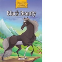 Black Beauty - Carte de colorat + poveste (Colectia Povesti clasice de colorat, format A4), 