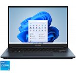Laptop ultraportabil ASUS Vivobook Pro 14 K3400PA cu procesor Intel® Core™ i5-11300H, 14", WQXGA, 8GB, 512GB SSD, Intel® Iris Xe Graphics, Windows 11 Pro, Quiet Blue
