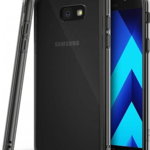 Husa Samsung Galaxy A5 2017 Ringke FUSION SMOKE BLACK + BONUS folie protectie display Ringke