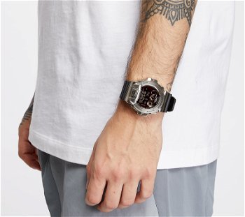 Casio G-Shock Premium GM-6900-1ER Watch Silver/ Black