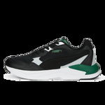 Puma, Pantofi sport din piele ecologica X-Ray Speed Lite, Verde, Negru, 9.5