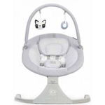 Leagan electric Luli gri, 2 in 1, Kinderkraft, 