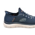 Pantofi sport SKECHERS bleumarin, SUMMITS, din material textil, Skechers
