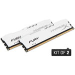 Memorie RAM Kingston HyperX FURY White, DIMM, DDR3, 8GB (2x4GB),